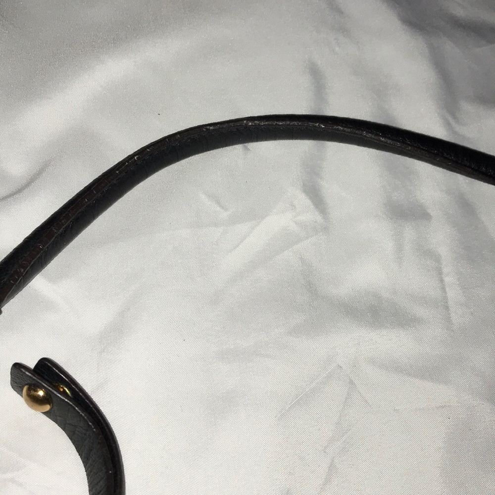 BCBGirls Black Leather Strap Purse - Picture 9 of 9